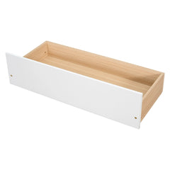 Bellemave® Wood Daybed with Side Bookcase and 2 Drawers - Bellemave