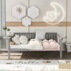 Bellemave® Wood Daybed with Small Foldable Table - Bellemave