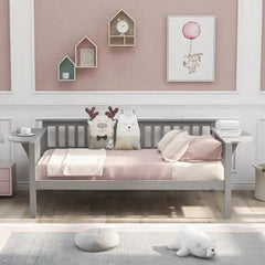 Bellemave® Wood Daybed with Small Foldable Table - Bellemave