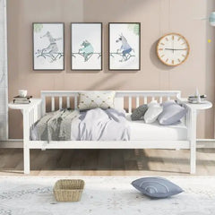 Bellemave® Wood Daybed with Small Foldable Table - Bellemave