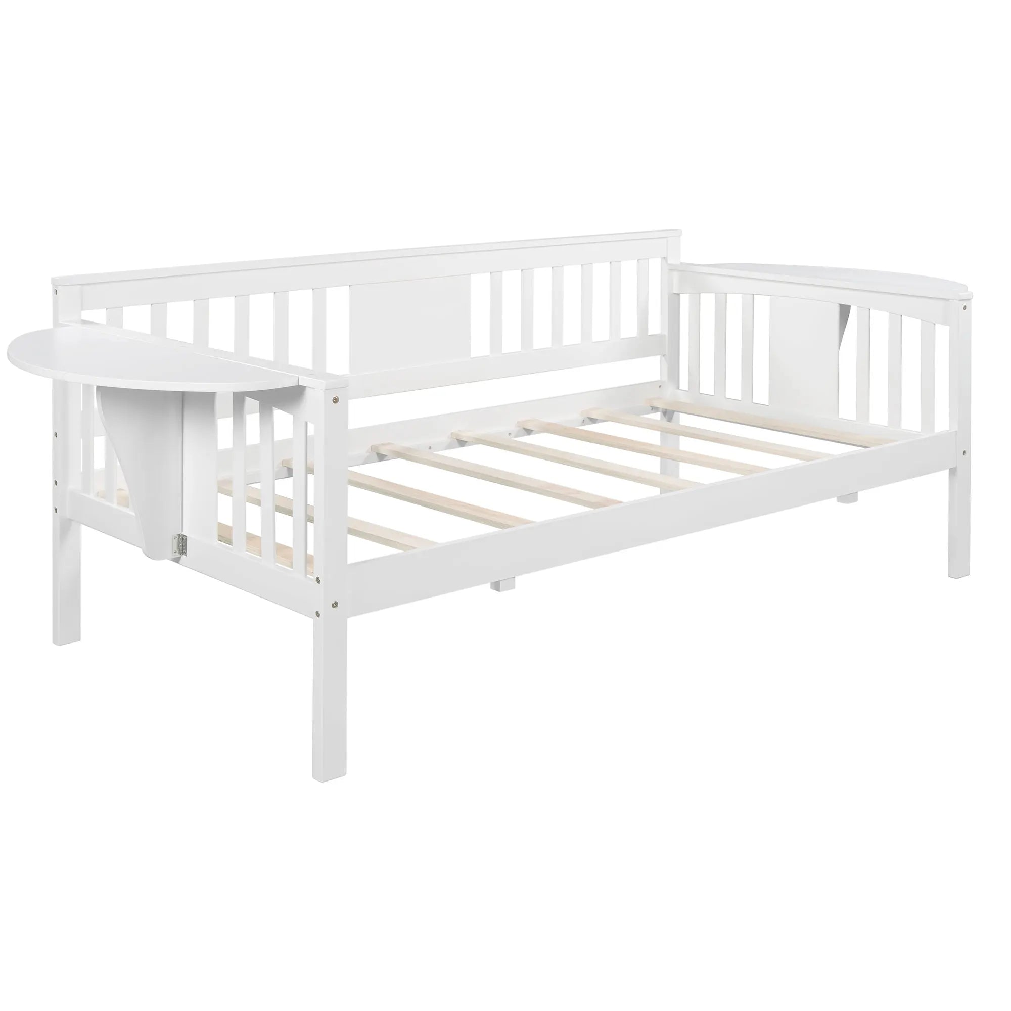 Bellemave® Wood Daybed with Small Foldable Table - Bellemave