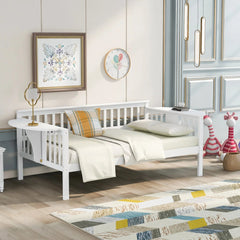 Bellemave® Wood Daybed with Small Foldable Table - Bellemave