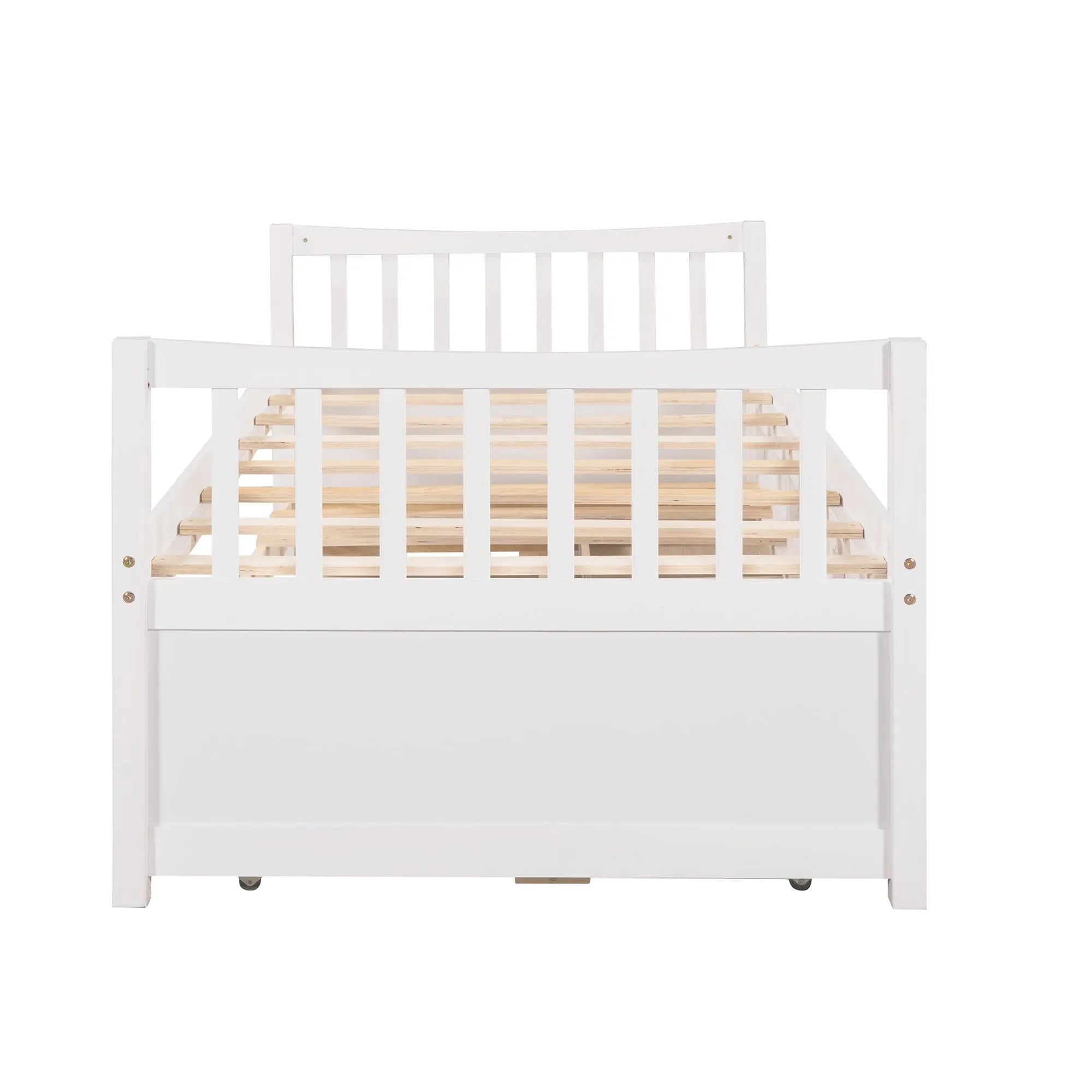 Bellemave® Wood Daybed with Trundle and Drawers - Bellemave