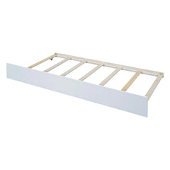 Bellemave® Wood Daybed with Trundle and Fence Guardrails - Bellemave