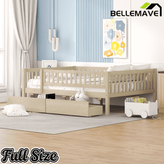 Bellemave® Wood Daybed with Two Drawers - Bellemave