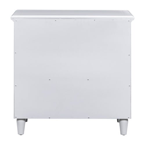 Bellemave® Wood Nightstand with 3 Storage Drawers - Bellemave