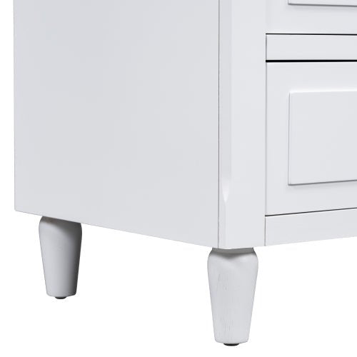 Bellemave® Wood Nightstand with 3 Storage Drawers - Bellemave