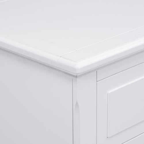 Bellemave® Wood Nightstand with 3 Storage Drawers - Bellemave