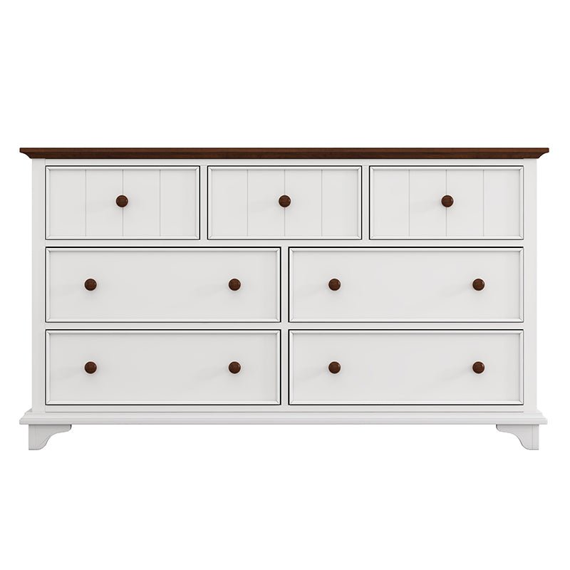 Bellemave® Wooden Captain 6 Drawer Dresse - Bellemave