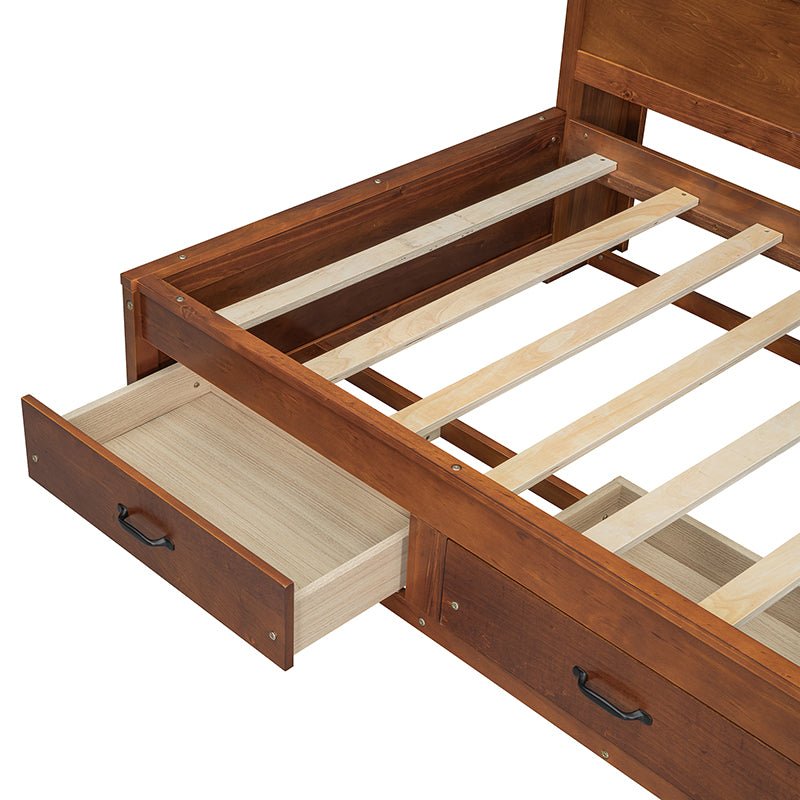 Bellemave® Wooden Daybed with 3 Storage Drawers, Sockets and USB Ports - Bellemave