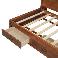 Bellemave® Wooden Daybed with 3 Storage Drawers, Sockets and USB Ports - Bellemave
