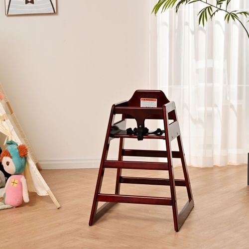 Bellemave® Wooden Double Solid Wood Feeding, Eat & Grow Portable High, Easy to Clean Baby Booster Chair - Bellemave