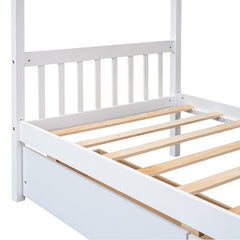 Bellemave® Wooden House Bed with 2 Drawers - Bellemave