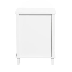 Bellemave® Wooden Nightstand with One Drawer One Shelf - Bellemave