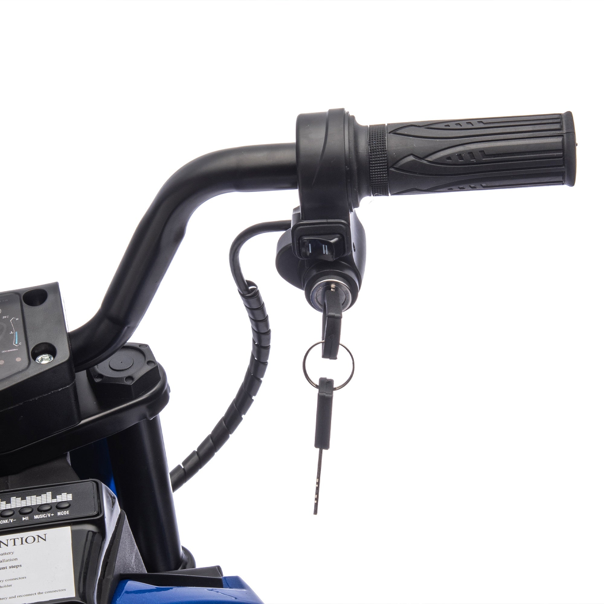 Bellemave®24V motorcycle for kids with LED breath lamp,Bluetooth,Music and Rear wheel shock absorber,Adjustable speed,motorcycle for kids 5 - 12 - Bellemave