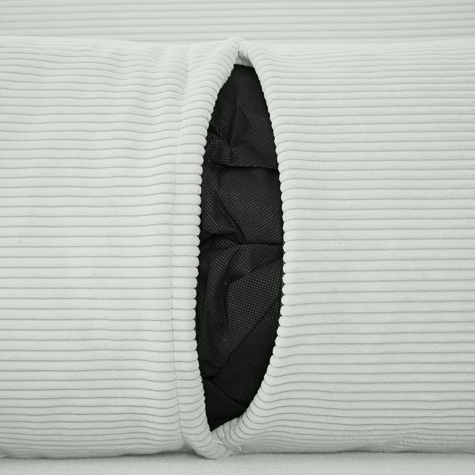 Bellemave®57.48" Pull - out Sofa Bed Convertible Couch 2 Seat Loveseat Sofa Modern Sleeper Sofa with Two Throw Pillows and USB Ports for Living Room, Light Grey - Green - Bellemave