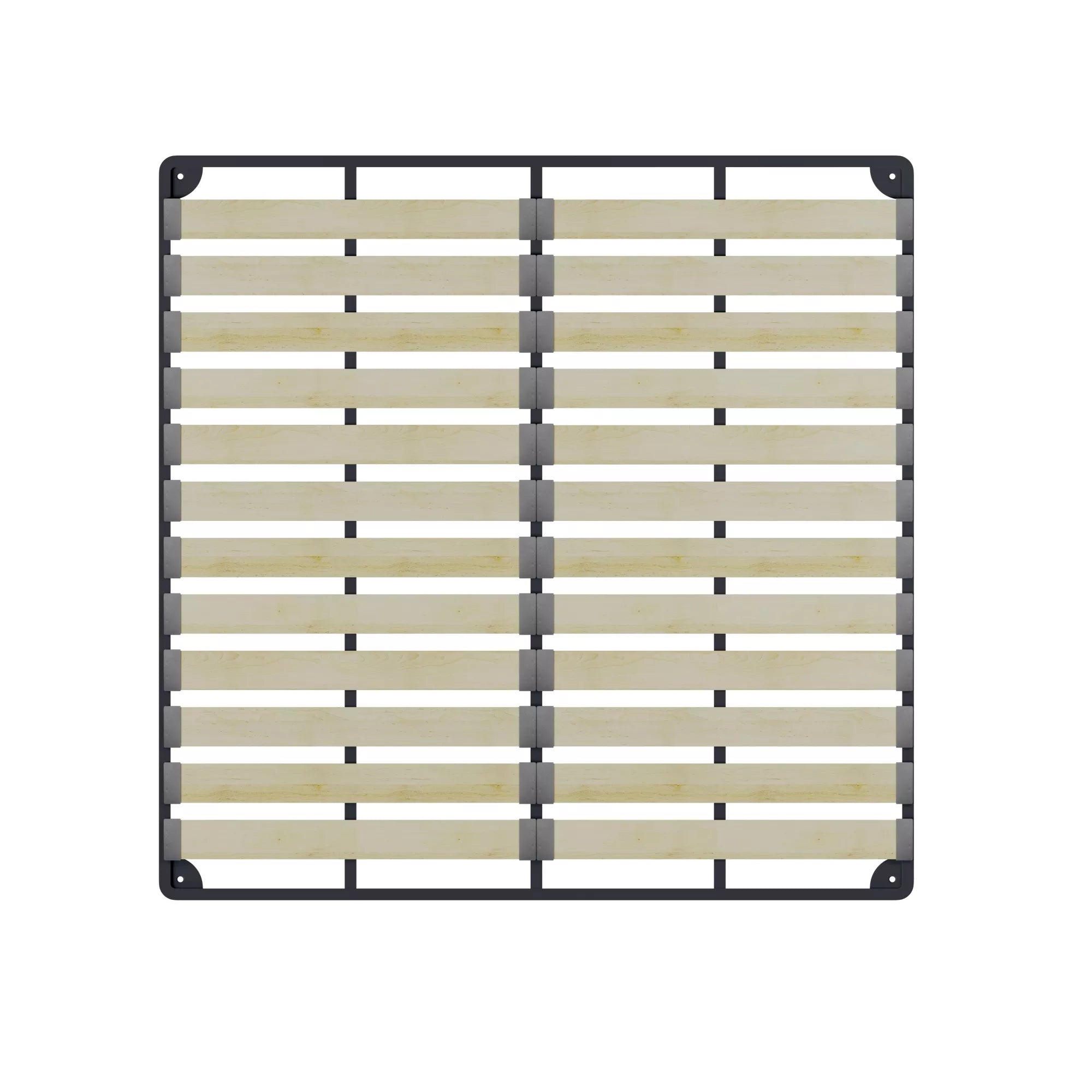 Solid Wood Slat Support System Detail