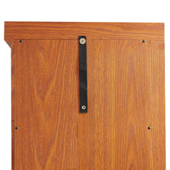 Bellemave® Corner Curio Cabinet with Tempered Glass Doors and Adjustable Shelves, Wine Bar China Cabinet for Living Room Liquor Storage Bellemave®