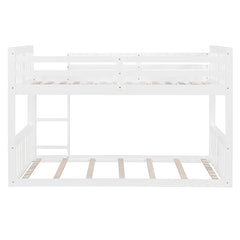 Bellemave® Twin Size Bunk Bed with Ladder