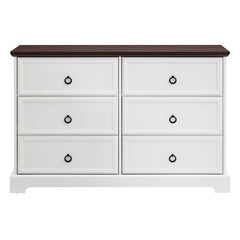 Bellemave® Modern Farmhouse 6 Drawers Chest