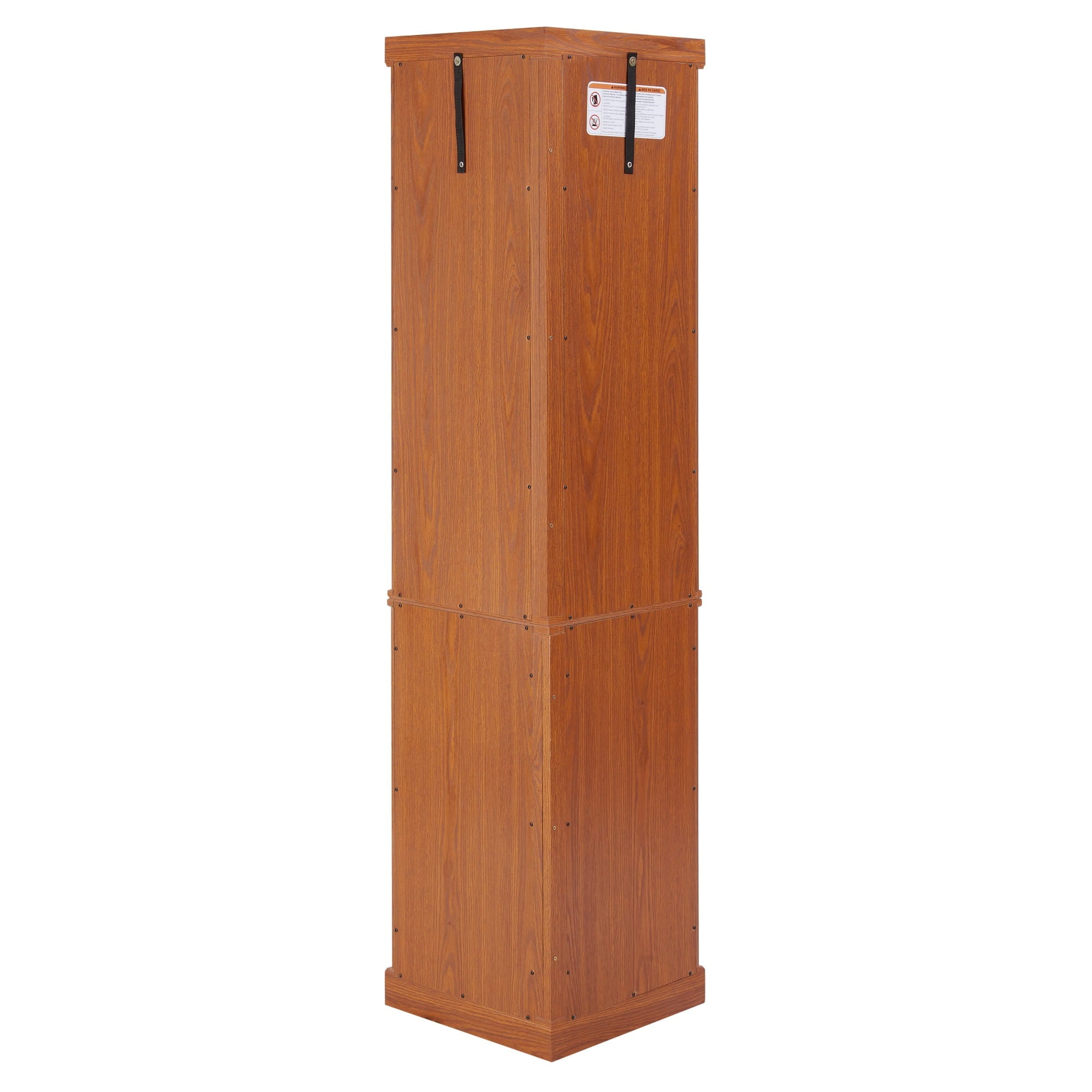 Bellemave® Corner Curio Cabinet with Tempered Glass Doors and Adjustable Shelves, Wine Bar China Cabinet for Living Room Liquor Storage Bellemave®