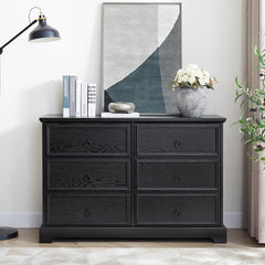 Bellemave® Modern Farmhouse 6 Drawers Chest