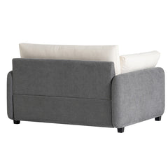 Bellemave® Oversized Chenille Single Sofa Chair with Pillows