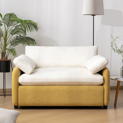 Bellemave® Oversized Chenille Single Sofa Chair with Pillows