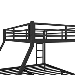 Bellemave® Queen over King Metal Bunk Bed