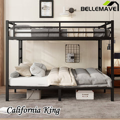 Bellemave® Large Size Metal Bunk Bed