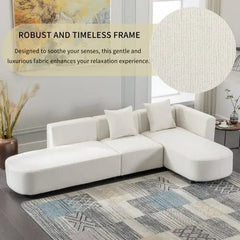 Bellemave® 110.2" U - Style Luxury Modern Style Living Room Upholstery Sofa - Bellemave
