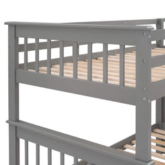Bellemave® Bunk Bed with 3 Drawers and Stairs - Bellemave