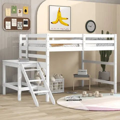 Bellemave Full Loft Bed with Platform,ladder - Bellemave