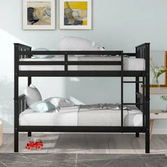 Bellemave® Full Size Bunk Bed with Ladder - Bellemave