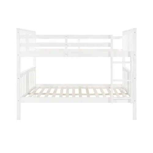 Bellemave® Full Size Bunk Bed with Ladder - Bellemave