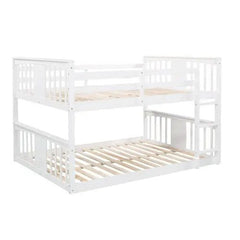 Bellemave® Full Size Floor Bunk Bed - Bellemave