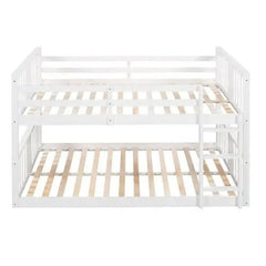 Bellemave® Full Size Floor Bunk Bed - Bellemave