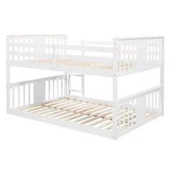 Bellemave® Full Size Floor Bunk Bed - Bellemave