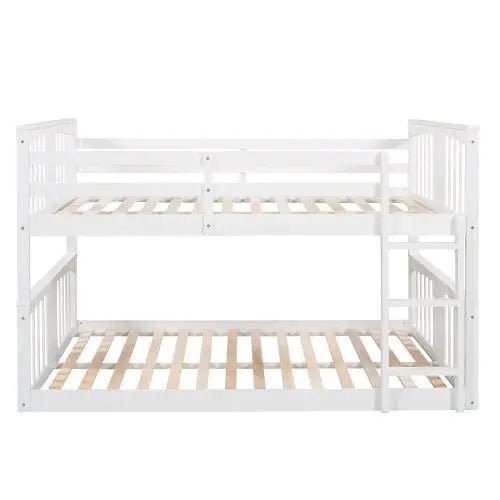 Bellemave® Full Size Floor Bunk Bed - Bellemave
