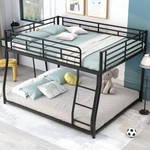Bellemave® Full XL over Queen Metal Floor Bunk Bed - Bellemave