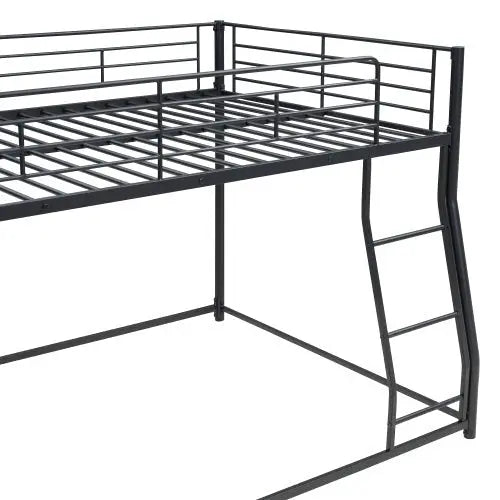 Bellemave® Full XL over Queen Metal Floor Bunk Bed - Bellemave