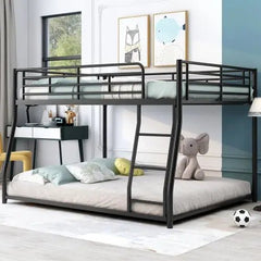 Bellemave® Full XL over Queen Metal Floor Bunk Bed - Bellemave