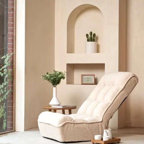 Bellemave® Japanese chair lounger sofa Tatami balcony lounger casual sofa - Bellemave