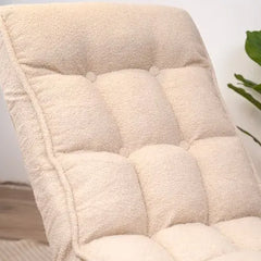 Bellemave Japanese chair lounger sofa Tatami balcony lounger casual sofa(White) - Bellemave