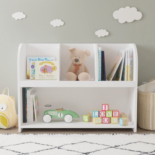 Bellemave Kids Bookcase with 4 Compartments（Free shipping） - Bellemave