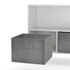 Bellemave® Kids bookcase with Collapsible Fabric Drawers - Bellemave