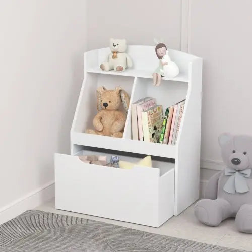 Bellemave Kids Bookshelf with Drawer and Wheels（Free shipping） - Bellemave