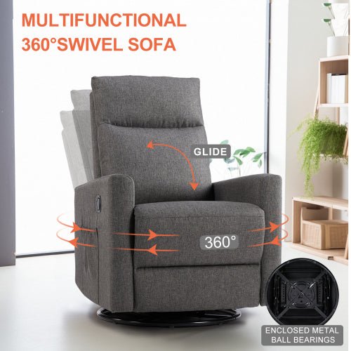 Bellemave Manual Recliner Chair Winback Single Sofa - Bellemave