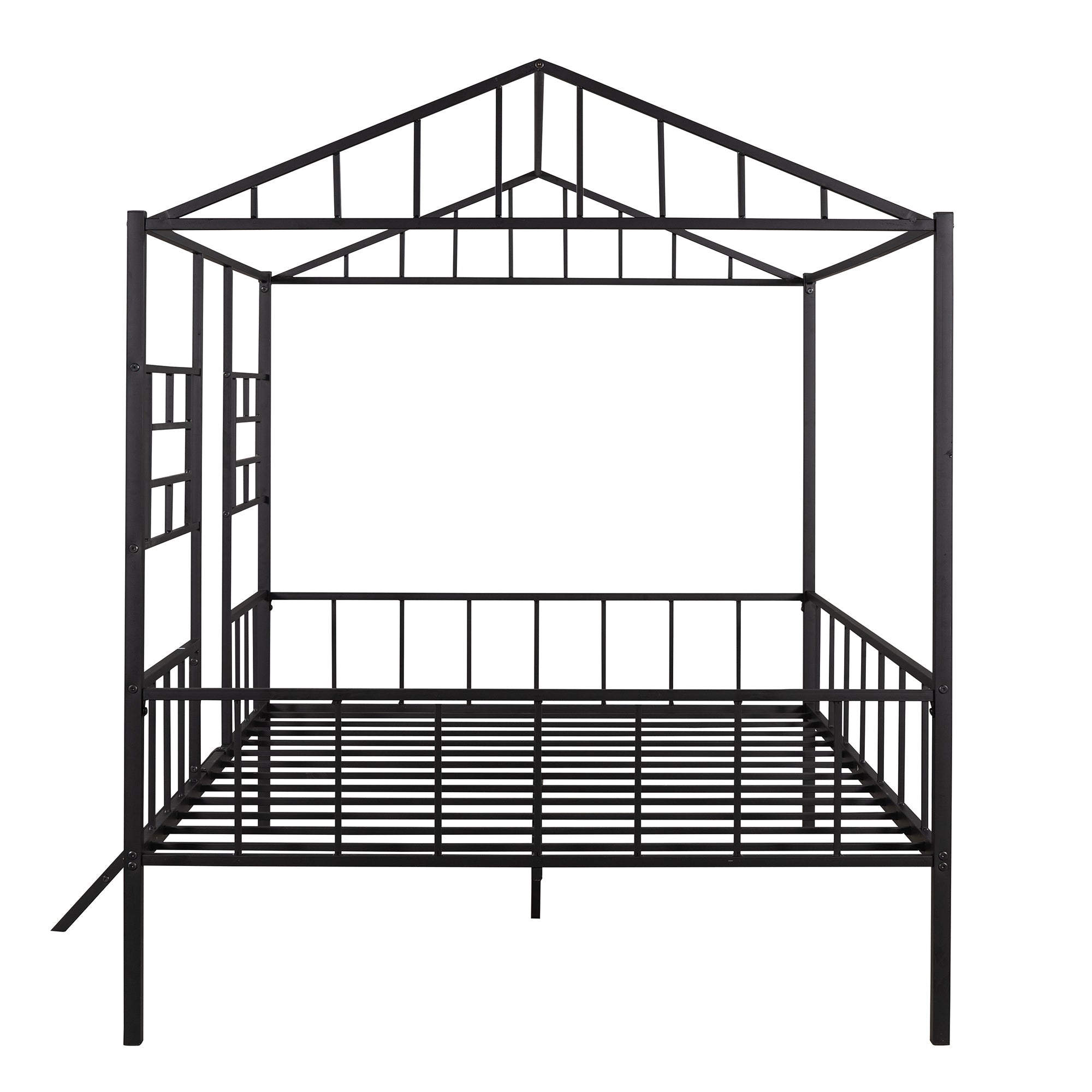 Bellemave Metal Cabin Bed Frame with Ladder - Bellemave