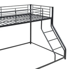 Bellemave Metal Floor Bunk Bed, Twin XL over Queen - Bellemave